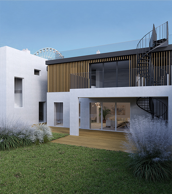 <h4><em>verstecktes Hotel für wiener Architekten</em></h4>
